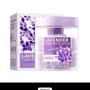 Sadoer Lavender Candy Body Scrub